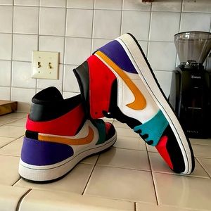 Air Jordan 1’s Multicolor Rare